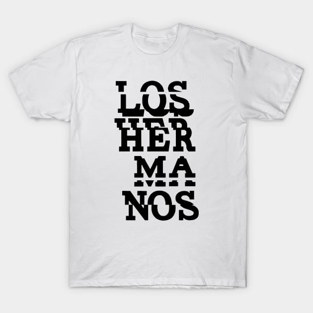 los Hermanos T-Shirt by Skulls Mushroom Arts